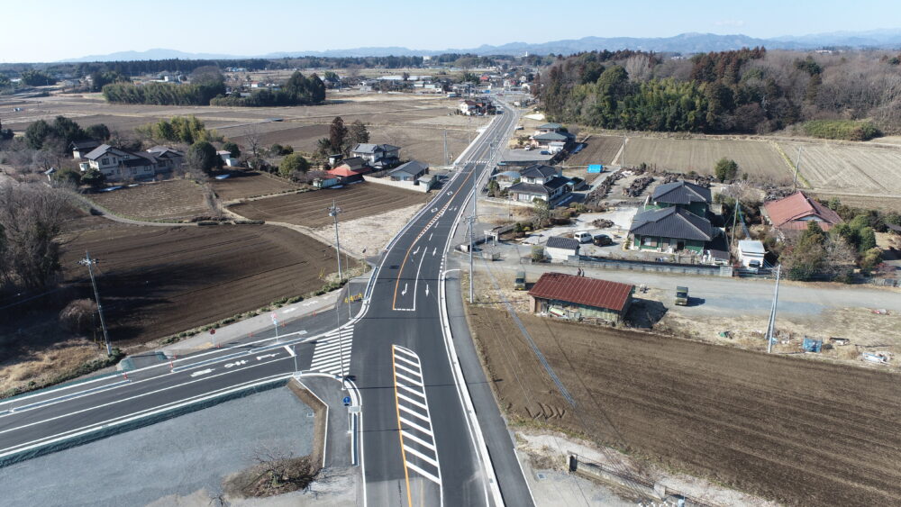 道路改良工事１２１号その１（快安道補）