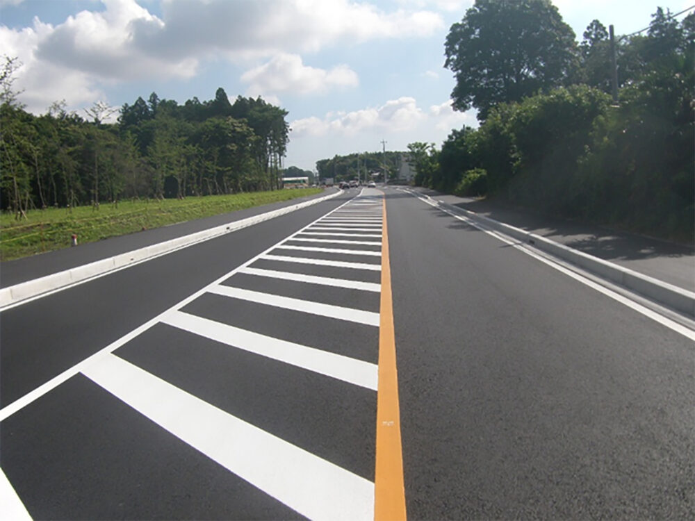 道路改良工事　宇都宮亀和田栃木線その６（快安道舗）