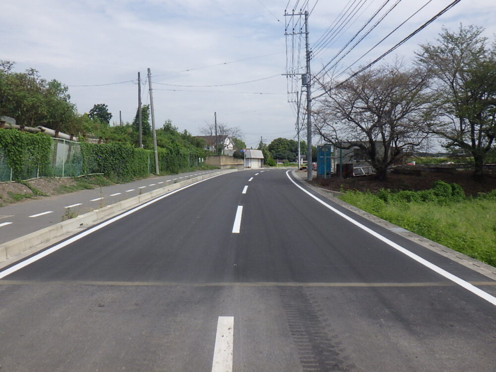 舗装修繕工事　二級町道53号線