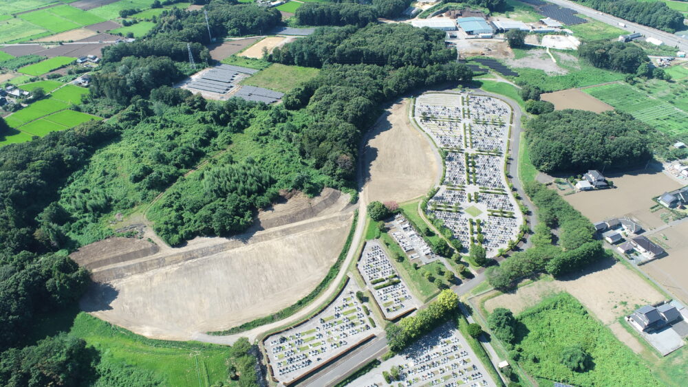 令和7年度聖地公園第三工区合葬墓域等造成工事