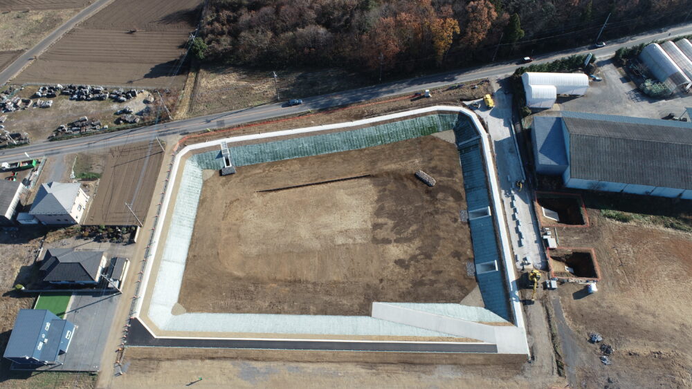 壬生町みぶ中泉地区用地造成事業　調整池1工事その１